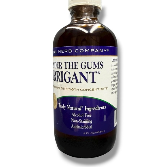 Dental Herb Company Under The Gums Irrigant Concentrate For Oral Cleaning 4 oz - Picture 9 of 12